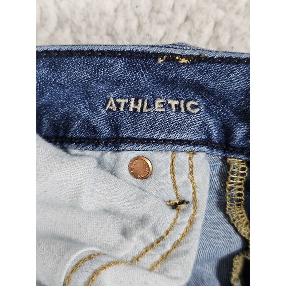 American Eagle Jeans Size W30 L34 Mens Athletic Fit Skinny Preppy City - Picture 6 of 7